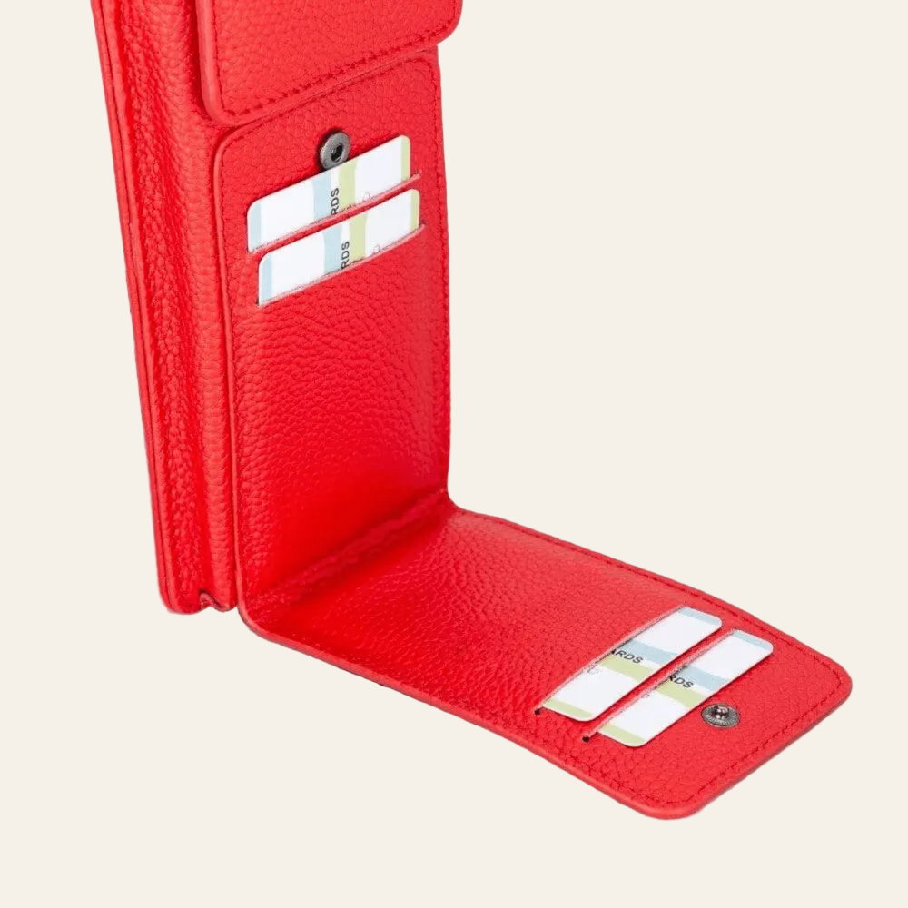 Avjin Crossbody Leather Bag Compatible with Phones up to 6.9