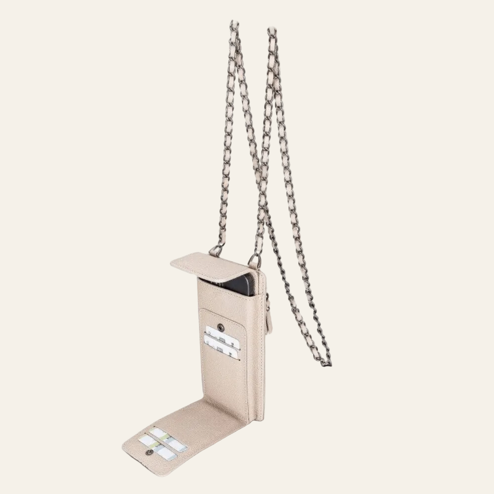 Avjin Crossbody Leather Bag Compatible with Phones up to 6.9