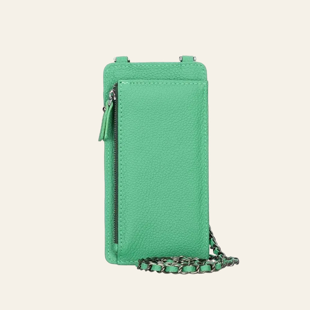 Avjin Crossbody Leather Bag Compatible with Phones up to 6.9