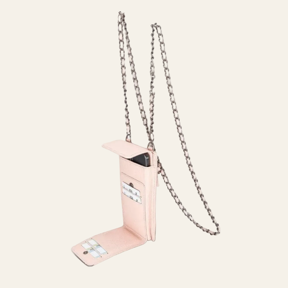 Avjin Crossbody Leather Bag Compatible with Phones up to 6.9