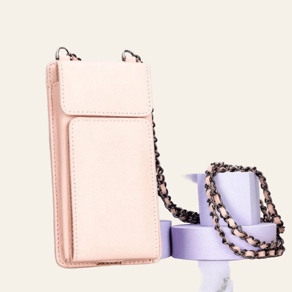 Avjin Crossbody Leather Bag Compatible with Phones up to 6.9