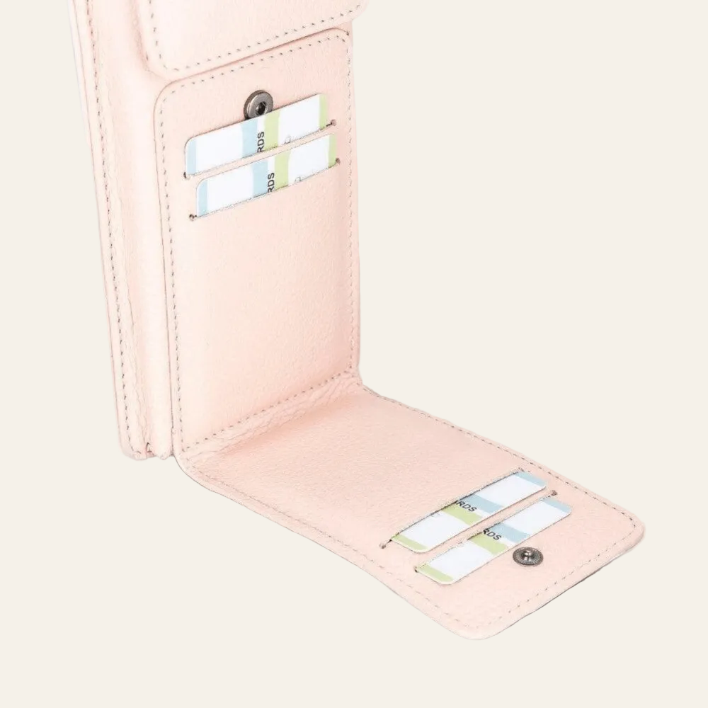 Avjin Crossbody Leather Bag Compatible with Phones up to 6.9