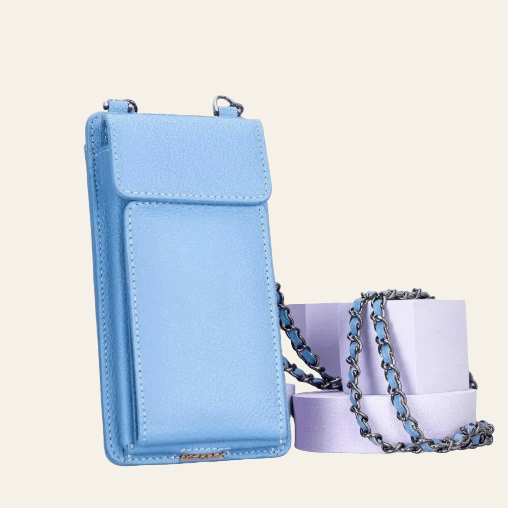 Avjin Crossbody Leather Bag Compatible with Phones up to 6.9