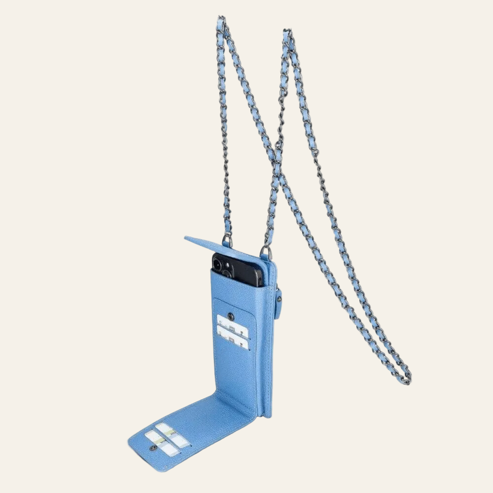 Avjin Crossbody Leather Bag Compatible with Phones up to 6.9