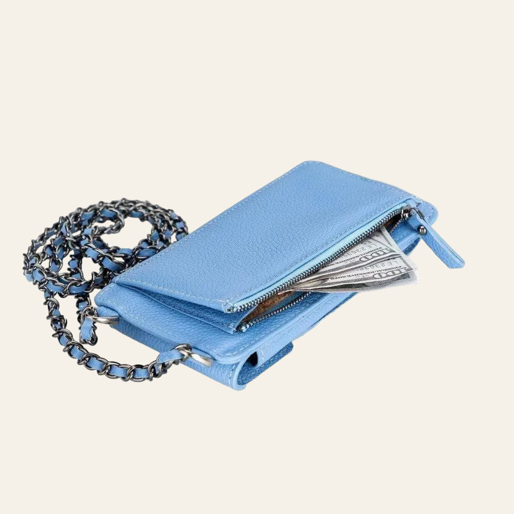 Avjin Crossbody Leather Bag Compatible with Phones up to 6.9