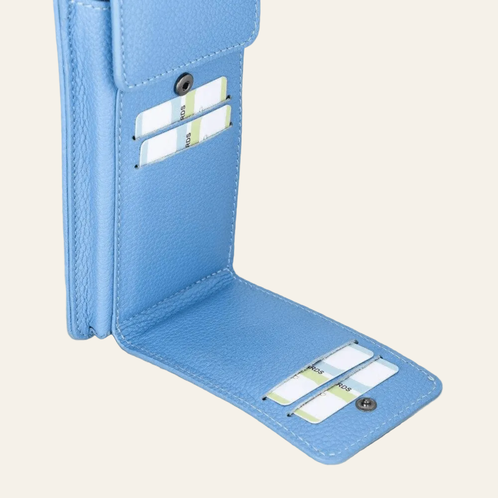 Avjin Crossbody Leather Bag Compatible with Phones up to 6.9