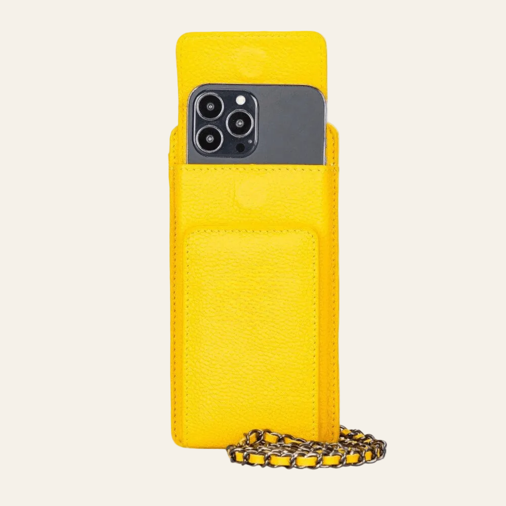 Avjin Crossbody Leather Bag Compatible with Phones up to 6.9