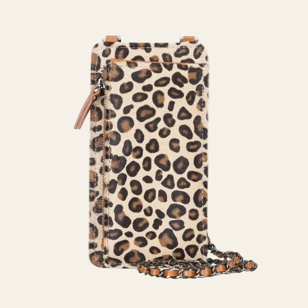 Avjin Crossbody Leather Bag Compatible with Phones up to 6.9