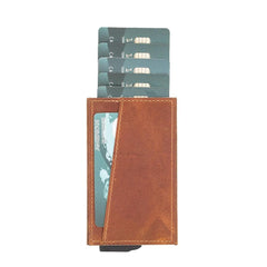 Mondello Leather Pop-Up Card Holder